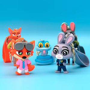 Portachiavi K-pop Demon Hunter all'ingrosso, portachiavi personalizzato in PVC 3D, portachiavi K-pop Demon Hunters, catene portachiavi K-pop Demon Hunters - Product Image 3