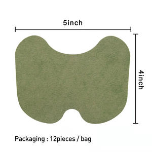 MQ XGT Clase I Mai Grass Parches de rodilla a base de hierbas para aliviar el dolor muscular articular-Uso de ancianos de mediana edad 12 unids/caja-Venta al por mayor - Product Image 4