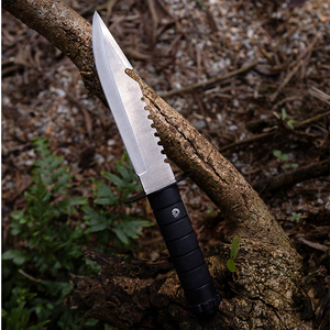 Cuchillo <span class=keywords><strong>de</strong></span> Supervivencia Multifuncional Portátil Hongrui, Hoja Fija, Defensa Personal, Funda <span class=keywords><strong>de</strong></span> Nailon, Negro Plateado, OEM ABS, Camping, <span class=keywords><strong>Caza</strong></span> - Product Image 5