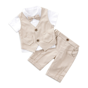 Conjunto de Ropa de Verano para Niños, Estilo 2022, Traje de Caballero de Manga Corta para Niños - Product Image 5