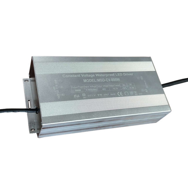 High-Power IP67  Waterproof 24V 36V 48V 54V 800W LED Driver 24V CE SAA CB ETL