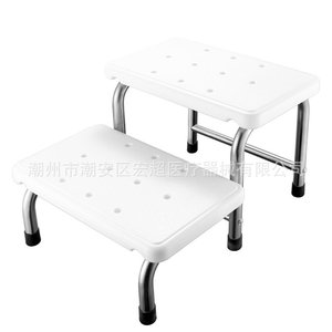 Stainless steel double-layer footstool, single-layer <b>stool</b>, <b>bathroom</b> <b>stool</b>, ladder <b>stool</b>, household shoe changing <b>stool</b>, - Product Image 4