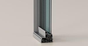 100T Narrow <b>Frame</b> Top Hung Aluminum Window with Insulated Glass for Home Ventilation 2.0mm thick aluminum <b>frame</b> matte black - Product Image 5