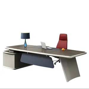 2021 neues Design L-Form MDF modernen langlebigen Luxus Manager Arbeitstisch für Büro