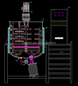 Mật Ong Kem Đồng Hóa Đầu Áp Lực Cao Inline Đồng Hóa Cho Sữa Chua 50L 100L 200L 300L 500L - Product Image 6