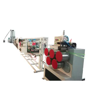 Pp Strapping Riem Plastic Band Extruder Binding Touw Plastic Pp Omsnoeringsband Making Machine