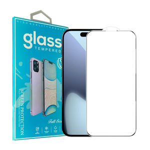 Protecteur d'écran en verre trempé à couverture complète pour <span class=keywords><strong>iPhone</strong></span> 17, grande fenêtre, bords fins, antistatique, anti-rayures, protecteur de téléphone - Product Image 1