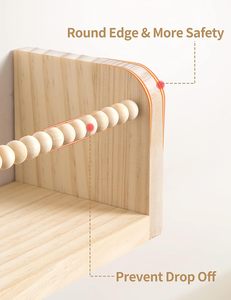 Juego personalizado de 3 estantes flotantes <span class=keywords><strong>para</strong></span> <span class=keywords><strong>libros</strong></span> de guardería, estantes de madera montados en la pared <span class=keywords><strong>para</strong></span> habitación de niños pequeños, almacenamiento elegante <span class=keywords><strong>para</strong></span> niños - Product Image 4