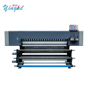 Impresora de sublimación Yinghe de 1.8m con 4 cabezales i3200 A1 para la impresión de banderas y prendas, impresora de transferencia térmica para banderas. - Product Image 4