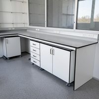 Tables de laboratoire pour étudiants, tables de laboratoire en granit avec plateau phénolique pour centrifugeuse, bancs de laboratoire