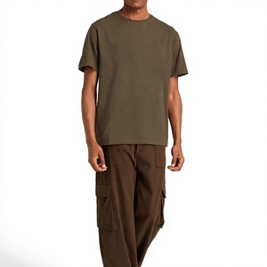 T-shirt surdimensionné pour hommes, fournisseur de t-shirts, t-shirt 100% coton, impression personnalisée, t-shirts surdimensionnés unis pour hommes, haute qualité - Product Image 1