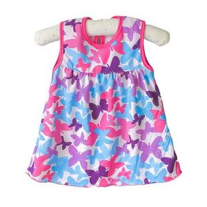 Vêtements pour bébé, jupes d'été, robe à imprimé floral pour nouveau-né, gilet de dessin animé pour fillettes, robes pour bébés filles - Product Image 1