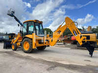 Chargeuse-pelleteuse JCB 3CX d'occasion, stock entrepôt USA, dégagement de 370 mm, documents d'exportation prêts