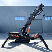 Tonlita YXC300 Mini 1 Tonne 3 Tonnen 5 Tonnen 8 Tonnen Architektur-Korb-Spinnenkran Hebeausrüstung