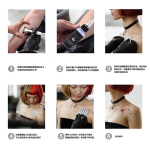 เจลถ่ายโอนลายสัก 30ML120ML ใช้งานง่ายสำหรับลายดอกไม้ ใช้ได้ทั่วไป - Product Image 1
