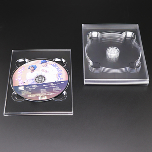 WEISHENG Vente en gros de plateaux de remplacement pour DVD, CD, <span class=keywords><strong>Blu</strong></span>-<span class=keywords><strong>ray</strong></span>, Digipak, format A5, transparents, simples et doubles - Product Image 1