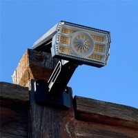Nuevo 3 modos al aire libre jardín Panel Solar foco recargable impermeable Led paisaje focos 2 en 1 para pared de tierra