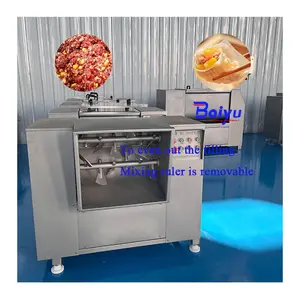 Baiyu Efficient Meat Stuffing Blender Minced Meat Mixer Stainless Steel New Used for Meat Processing