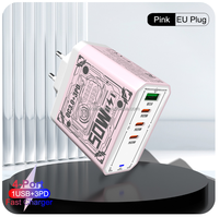 Chargeur mural 50W 3C1A Type C 4 ports PD 3.0 Chargeur rapide USB Mobile Wall Chargeur rapide pour Samsung S23