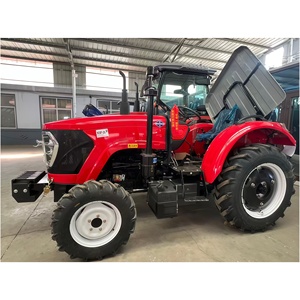 Tracteur à roues 4x4 industriel de 140 CV |   Moteur diesel à couple élevé avec refroidissement par eau à 6 cylindres pour opérations agricoles continues - Product Image 6