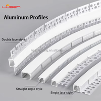 Profilé en alliage d'aluminium 6063-T5 pour bande LED, 30*20mm, extrusion pour décorations lumineuses, service de découpe