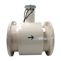 Partially Filled Pipes Electromagnetic Flow Meter Water Magnetic Flowmeter for Water Applications