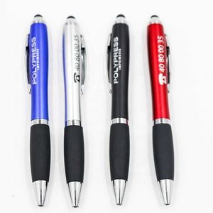 Premium Office Supplies <b>Plastic</b> Ballpoint Pens Bulk Corporate Advertising Slogan <b>Plastic</b> <b>Screen</b> Pens - Product Image 2