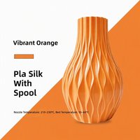 Filament PLA Soie en Gros d'Usine 1.75mm 1kg, Tiges de Filament Plastique pour Imprimante 3D, Consommables d'Impression 3D