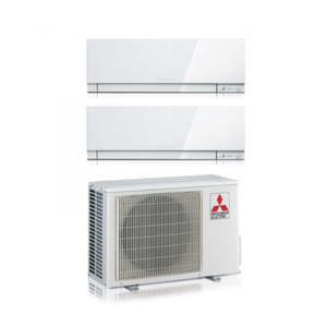 Climatiseur Mitsubishi Electric Dual Split Inverter KIRIGAMINE ZEN WHITE MSZ-EF série 7 + 9 avec R-32 MXZ-2F42VF intégré W - Product Image 3