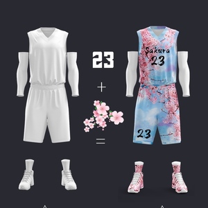 High Quality Wholesale Sublimation Team Basketball Jersey Set Wholesale Custom Men Basketball Uniform Basketball Jerseys - Product Image 2