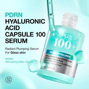 Sérum Anua Pdrn à l'acide hyaluronique en capsules 100, 30 ml, hydratant pour le visage - Product Image 2