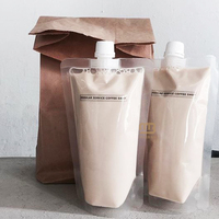 Pochette à boisson avec bec verseur Sac à boisson avec emballage plastique Pochette à bec verseur pour aliments pour bébé