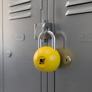 Premium Quality ONELUS 35R Safety Body Aluminium Single Lever Locking Padlock Laminated Finish Customized Color Key Unlock - Product Image 1