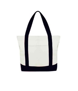 กระเป๋าผ้าฝ้ายย้อมสีตามสั่ง คุณภาพส่งออก เป็นมิตรกับสิ่งแวดล้อม ใช้ซ้ำได้ ทนทาน จำหน่ายส่งจำนวนมาก - Product Image 1