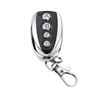 Control Remoto ABCD de 433.92MHZ, Clonador de Control Remoto de 2 Canales para Puerta de Garaje, Copiador de Control Remoto de Código Fijo para Garaje