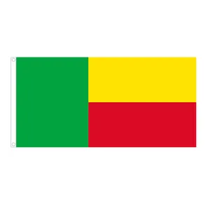 Banderas del mundo nacionales respetuosas con el medio ambiente, Bandera de mano de Bélgica, Benín, Benín, Alemania, Albania, el país de África, 2022
