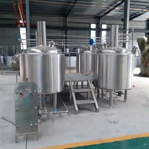 マイクロ醸造所500l 1000L 2000L工業用ビール醸造設備ビール工場およびクラフトビール工場