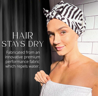 Bonnet de Douche Réutilisable et Imperméable avec Nœud Réglable pour la Vente en Gros