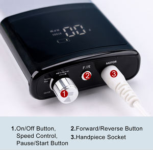 85W perceuse à ongles professionnelle 35000 tr/min sans brosse Efile haute puissance perceuse à ongles sans fil <span class=keywords><strong>Pro</strong></span> <span class=keywords><strong>ponceuse</strong></span> à ongles électronique - Product Image 3