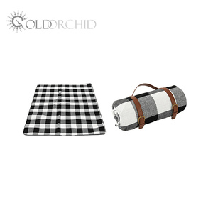 Chaise de <span class=keywords><strong>plage</strong></span> en tissu noir, meubles de jardin, salon d'été - Product Image 6