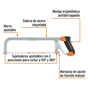 BOX 3 Arco Profesional Ajustable de 12' para Sierra de Arco - Product Image 1