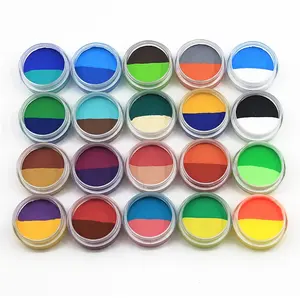 Private Label Colored Eyeliner Custom Wholesale Light Color Eyeliner Neon Private Label Face Paint Cake Uv Eye Liner Makeup Cream Water Activated Eyeliner Gel