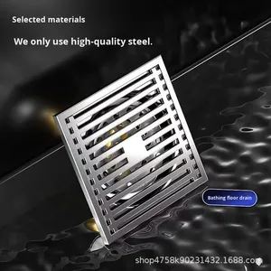 Custom All-copper Anti-Odor Core Floor Drain for Bathroom Shower Room Hotel Washing Machine-Modern and Simple Design - Product Image 4