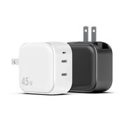 Vente directe d'usine, chargeur mural US 20W 30W 45W 65W 100W, charge rapide, adaptateur de prise US, chargeurs USB, chargeur de voyage portable