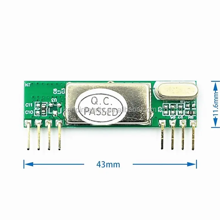 В наличии RXB6 RXB60 DC 3V-5,5 V 6.0mA 433Mhz Superheterodyne декодирование беспроводной Радиочастотный приемник модуль