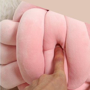 Offre Spéciale fait à la main velours noeud coussin boule multicolore doux tricoté bureau <span class=keywords><strong>Sleepin</strong></span> corps pour la maison lecture lit repos oreillers - Product Image 6