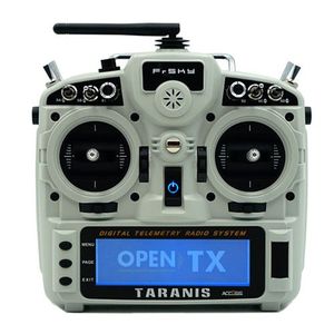 Émetteur FrSky 2.4G <span class=keywords><strong>Taranis</strong></span> <span class=keywords><strong>X9D</strong></span> <span class=keywords><strong>Plus</strong></span> <span class=keywords><strong>2019</strong></span> (édition <span class=keywords><strong>2019</strong></span>) - Blanc cendré pour le modèle réduit/les drones RC - Product Image 1