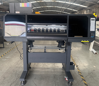Impresora DTF de Alta Velocidad de 4 Cabezales, Cabezal de Impresión Epson de Pigmento, Máquina de Impresión Directa a Película Industrial de 60 cm, Negocio de Camisetas Personalizadas