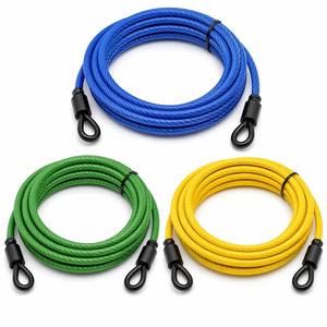 SOLITE Non-Alloy Vinyl Coated Steel Wire <strong>Rope</strong> Flexible Cable GB Standard For Safety Barrier Garden Fence Outdoor - Product Image 2