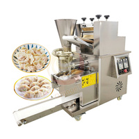 Machine à fabriquer des raviolis, samosas, gyozas et empanadas Orangemech automatique en acier inoxydable 304 avec moteur, haute capacité 1000-4000 pièces/heure